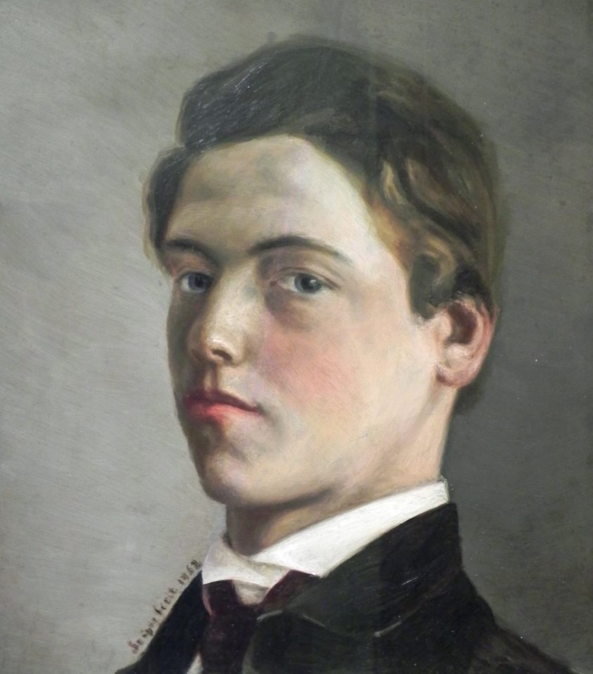 Porträt eines jungen Mannes